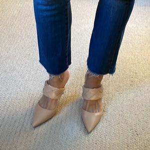 Vince Camuto Shoes / Alandra nude mule pumps size 10 women